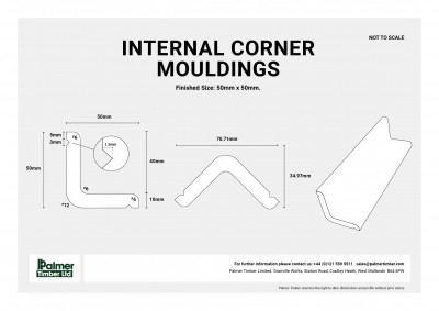Internal Corner Moulding
